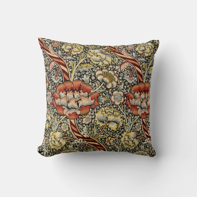 William Morris Design #9 Cushion (Front)