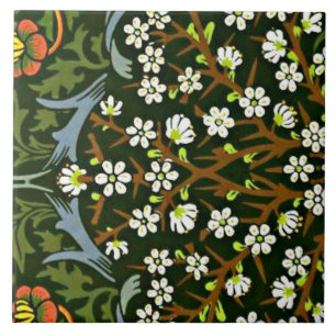 William Morris Design, Blackthorn, Ceramic Tile