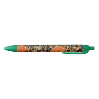 William Morris design - Cray Black Ink Pen