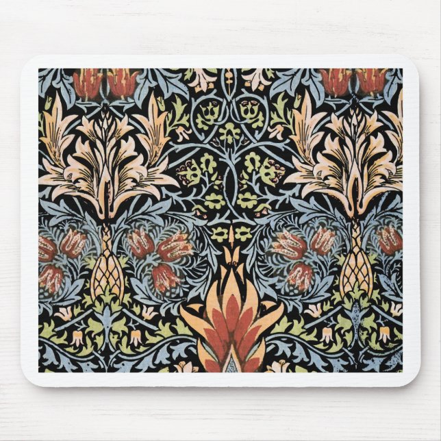 William Morris Design Mouse Pad (Front)