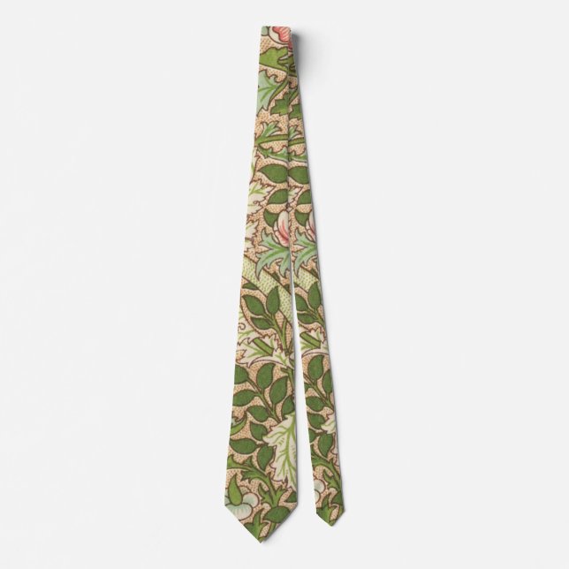 William Morris Design Norwich Pattern  Tie (Front)