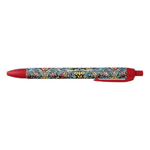 William Morris design, Snakeshead Black Ink Pen