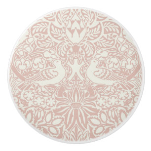 William Morris' Dove and Rose Ceramic Knob