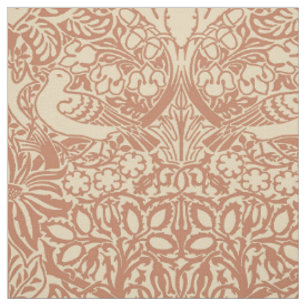 William Morris' Dove and Rose, Desert Rose Colours Fabric