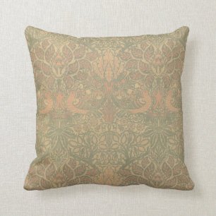 William Morris Dove and Rose Pattern Cushion