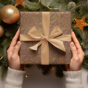 William Morris Elegant Holiday Wrapping Paper