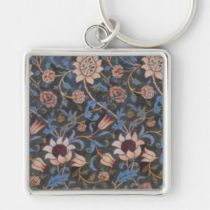 William Morris Evenlode Pattern: Vintage Moody Key Ring