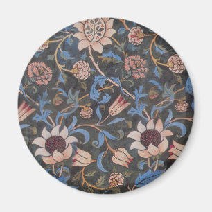 William Morris Evenlode Pattern: Vintage Moody Magnet