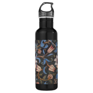 William Morris Evenlode Textile Floral Art 710 Ml Water Bottle