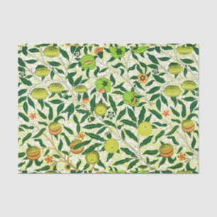 William Morris Exotic Fruit, Lemon Yellow Tissue Paper
