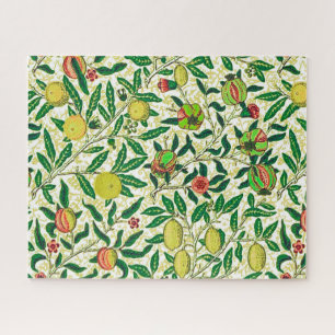 William Morris Exotic Fruit, Lemons & Pomegranates Jigsaw Puzzle