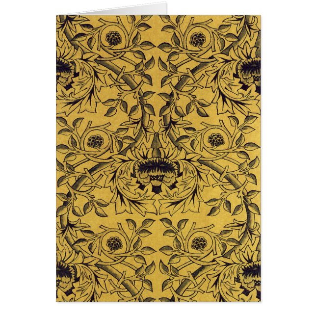 William Morris Fine Floral Wallpaper Pattern (Front)