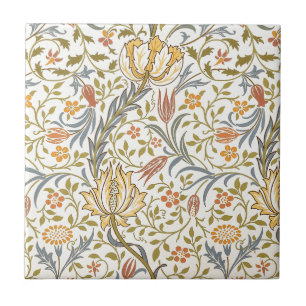 William Morris Flora Design Ceramic Tile