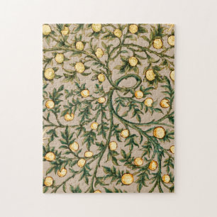 William Morris Floral Fruit Garden Flower Classic Jigsaw Puzzle