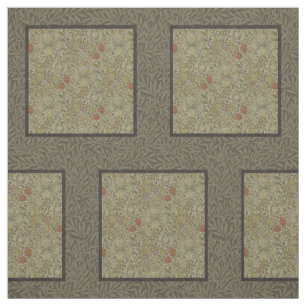 William Morris Floral lily willow art print design Fabric