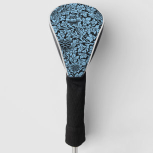 William Morris Floral Pattern Bird Anenome Golf Head Cover