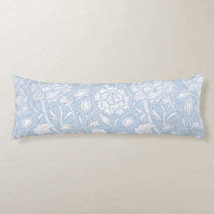 William Morris Floral Pattern in Blue Body Cushion