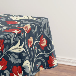 William Morris Floral Pattern  Tablecloth