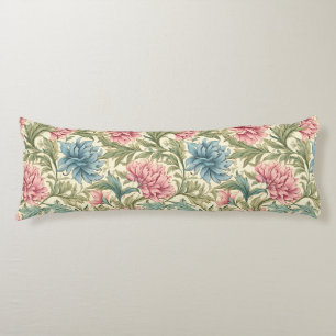 William Morris, Floral,Pattern, Textile, Design Body Cushion