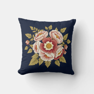 William Morris Floral Tapestry Throw Pillow