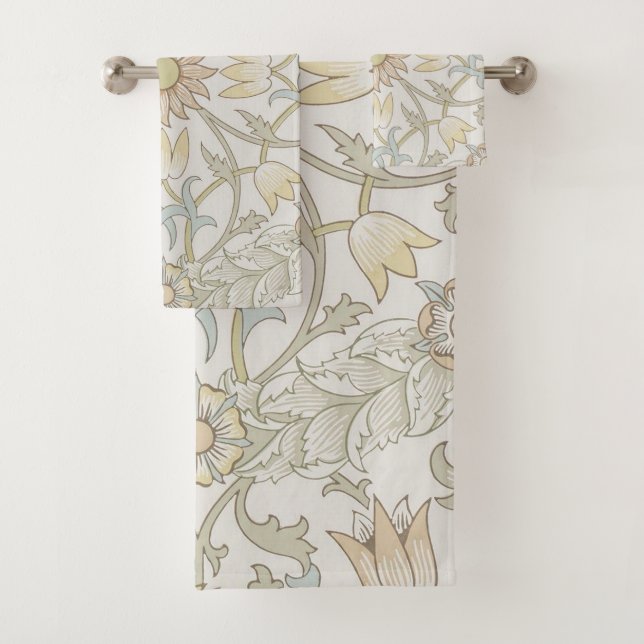 William Morris Floral Towel Set (Insitu)