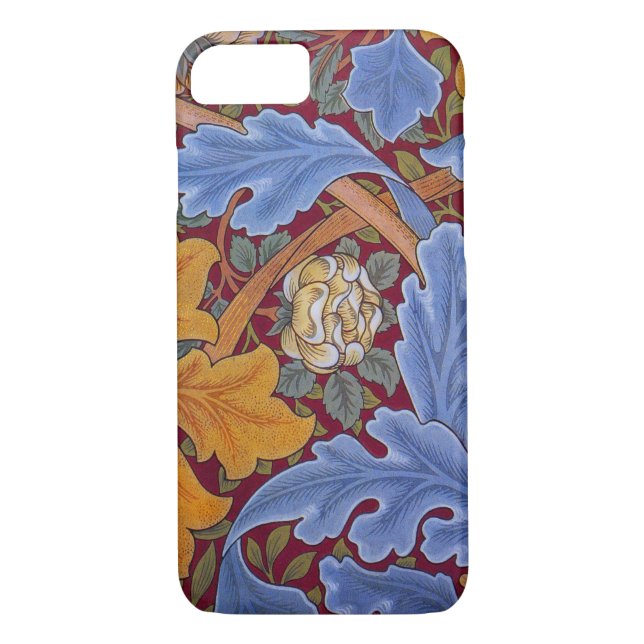 William Morris Floral Wallpaper Pattern Case-Mate iPhone Case (Back)