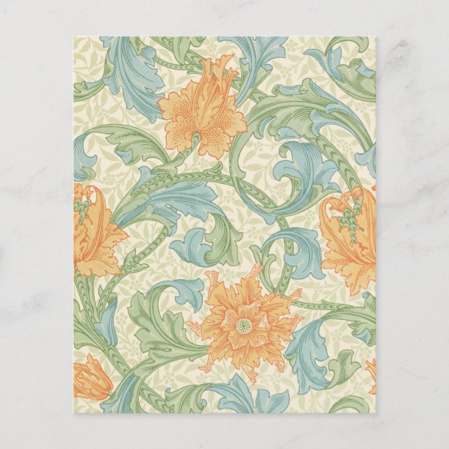William Morris floral wallpaper Scrapbook paper (Front)