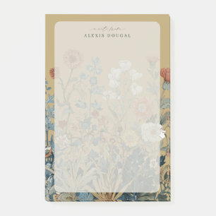William Morris Floral Wildflower Vintage Personal Post-it Notes