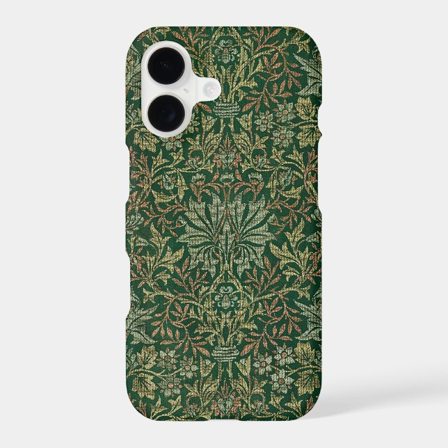 William Morris Flower Garden-Greens (Back)