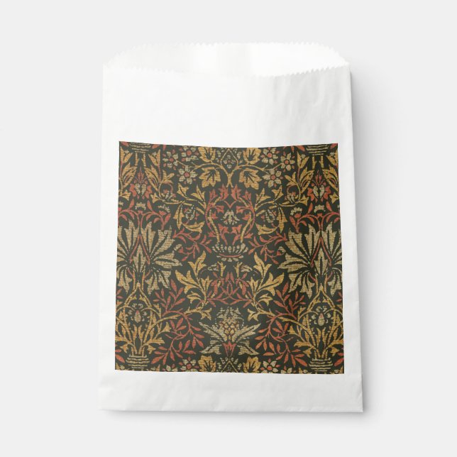William Morris Flower Garden Tapestry Favour Bag (Front)