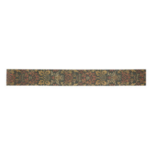 William Morris Flower Garden Tapestry Satin Ribbon