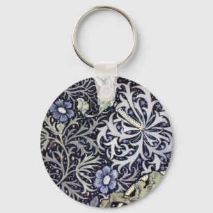 William Morris - Flowers Key Ring