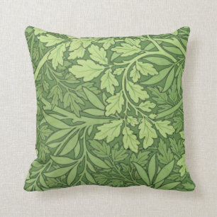 William Morris - Foliage Green Leaves Design Cushion