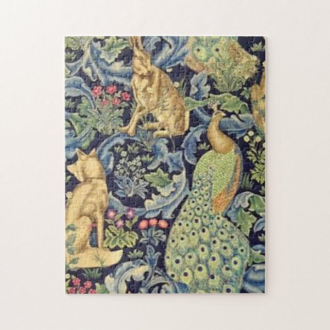 William Morris Forest Jigsaw Puzzle (Vertical)