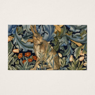 William Morris Forest Rabbit Floral Art Nouveau