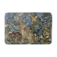 William Morris Forest Rabbit Floral Art Nouveau
