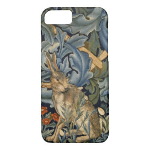 William Morris Forest Rabbit Floral Art Nouveau iPhone 8/7 Case
