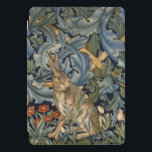 William Morris Forest Rabbit Floral Art Nouveau iPad Pro Cover<br><div class="desc">William Morris Forest Rabbit Floral Art Nouveau 
Beautiful ornate artistic floral vintage fine art pattern tapestry design featuring a hare among leaves,  wildflowers and acanthus foliage.
Movement: Arts and Crafts
See more of our William Morris products at
https://www.zazzle.com/artfoxx</div>