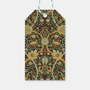 William Morris Forest Tapestry Pattern: Vintage Gift Tags