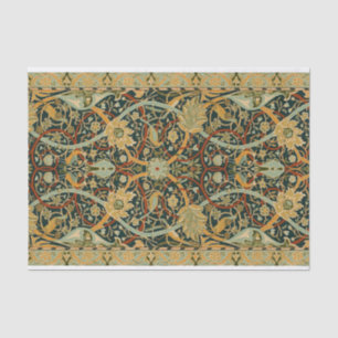 William Morris Forest Tapestry Pattern: Vintage Tissue Paper