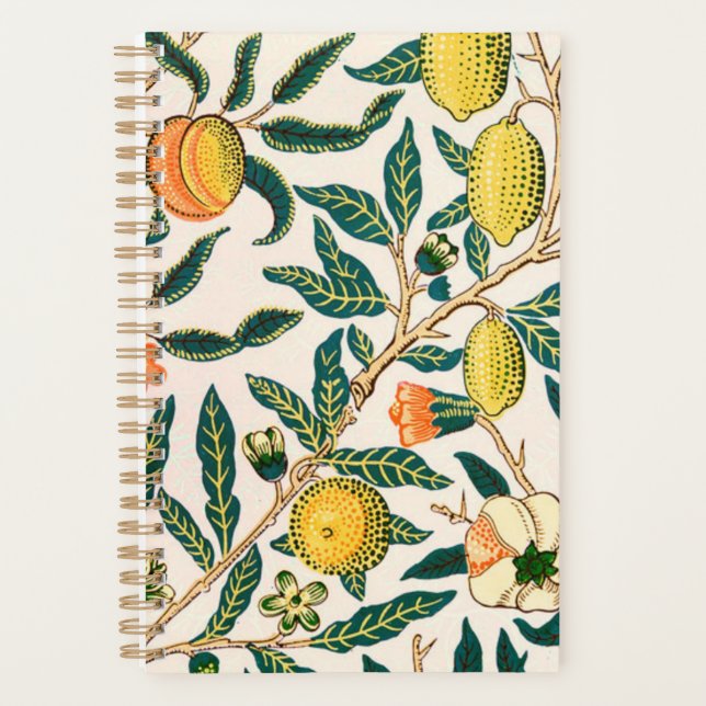 William Morris Fruit And Pomegranate Planner (Front)
