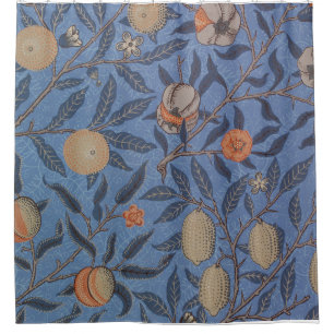 William Morris Fruit Pattern Shower Curtain