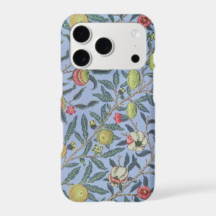 William Morris Fruit Pomegranate Blue Ornament