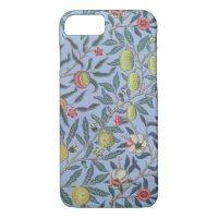 William Morris Fruit Pomegranate Blue Ornament