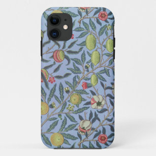 William Morris Fruit Pomegranate Blue Ornament Case-Mate iPhone Case