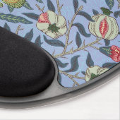 William Morris Fruit Pomegranate Blue Ornament Gel Mouse Pad (Right Side)