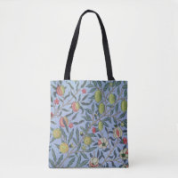 William Morris Fruit Pomegranate Blue Ornament