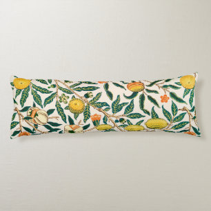 William Morris Fruit Pomegranate Vintage Body Cushion