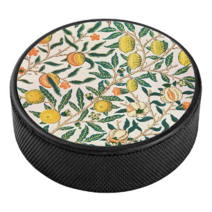 William Morris Fruit Pomegranate Vintage Hockey Puck