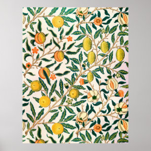 William Morris Fruit Pomegranate Vintage  Poster